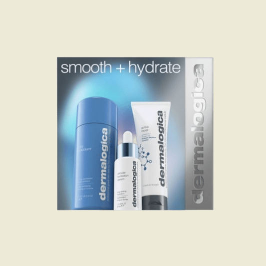 Trio of Bestsellers for Skin Renewal Dermalogica Smooth+hydrate Kit