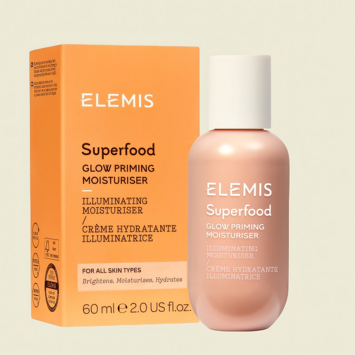Elemis Superfood Glow Priming Moisturiser, 60ml