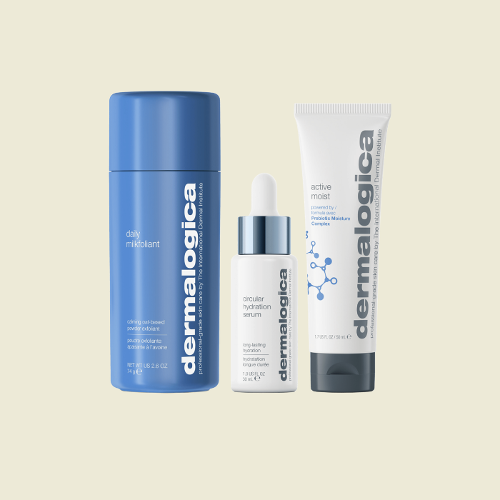 Trio of Bestsellers for Skin Renewal Dermalogica Smooth+hydrate Kit