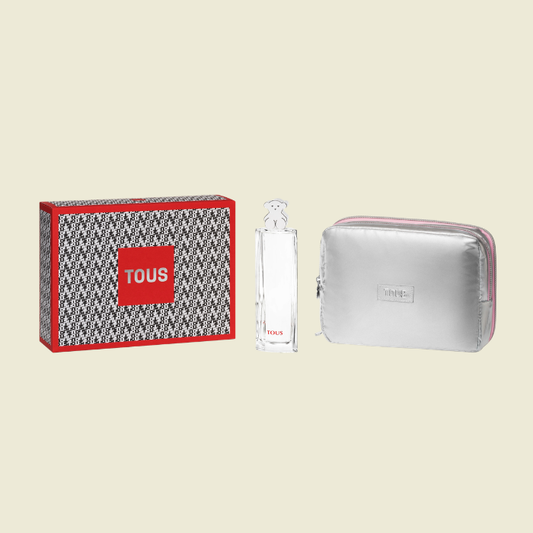 Подарунковий набір для жінок (Туалетна вода д/ж Tous 90мл та косметичка)