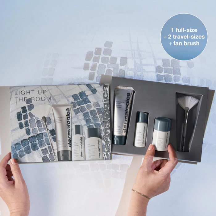 Dermalogica Kit: Light up the Room (1 full-size + 2 travel-size)