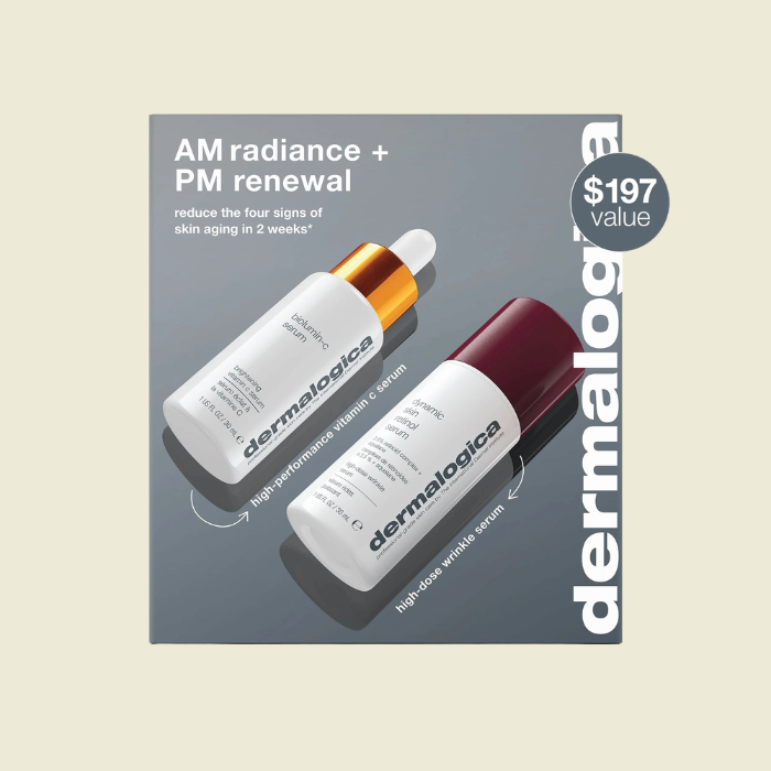 Dermalogica Kit AM Radiance + PM Renewal (2 full-size)