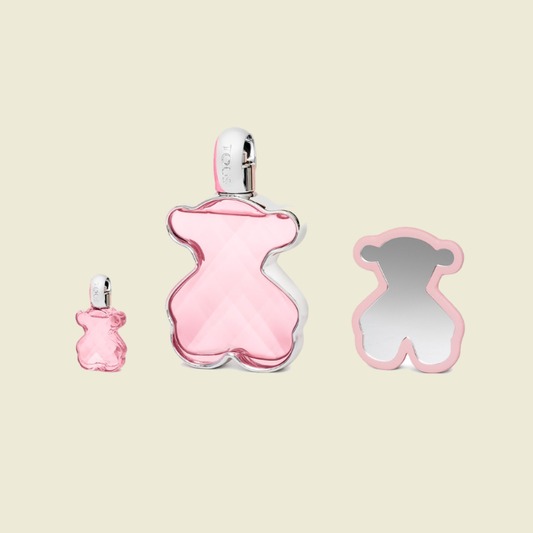 LoveMe EDP Color Letters Set  EdP Vapo 90ml + Mirror + Luxury sample 4,5 ml