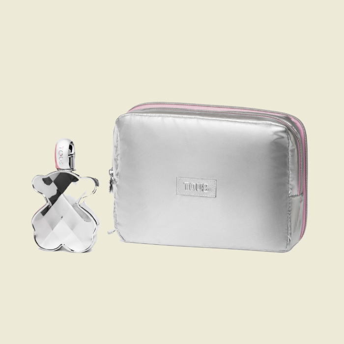 LoveMe The Silver Parfum B&W Letters Set - Parfum Vapo 90ml + Vanity Case