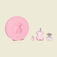 LoveMe EDP Color Letters Set  EdP Vapo 90ml + Mirror + Luxury sample 4,5 ml